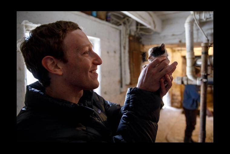 10 fotos de la vida íntima de Mark Zuckerberg