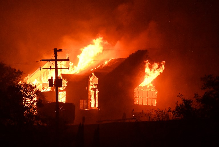 FOTOS | California, un estado próspero en llamas