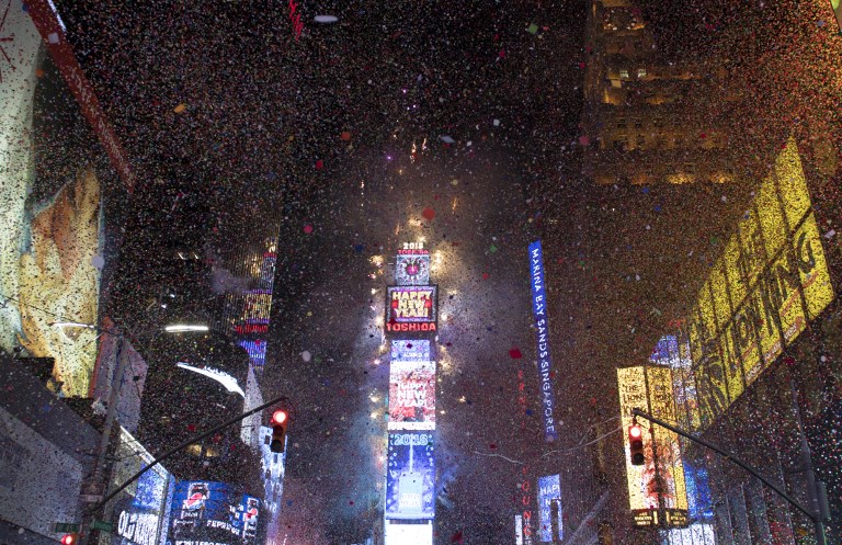 FOTOS | Así recibieron el año nuevo en el mundo