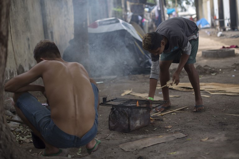 FOTOS | Así viven los venezolanos en refugio brasileño de Boa Vista