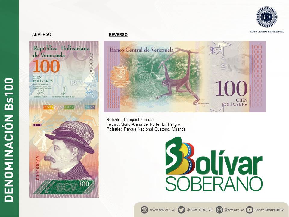 Estos son los billetes que comenzarán a circular el 20 de agosto