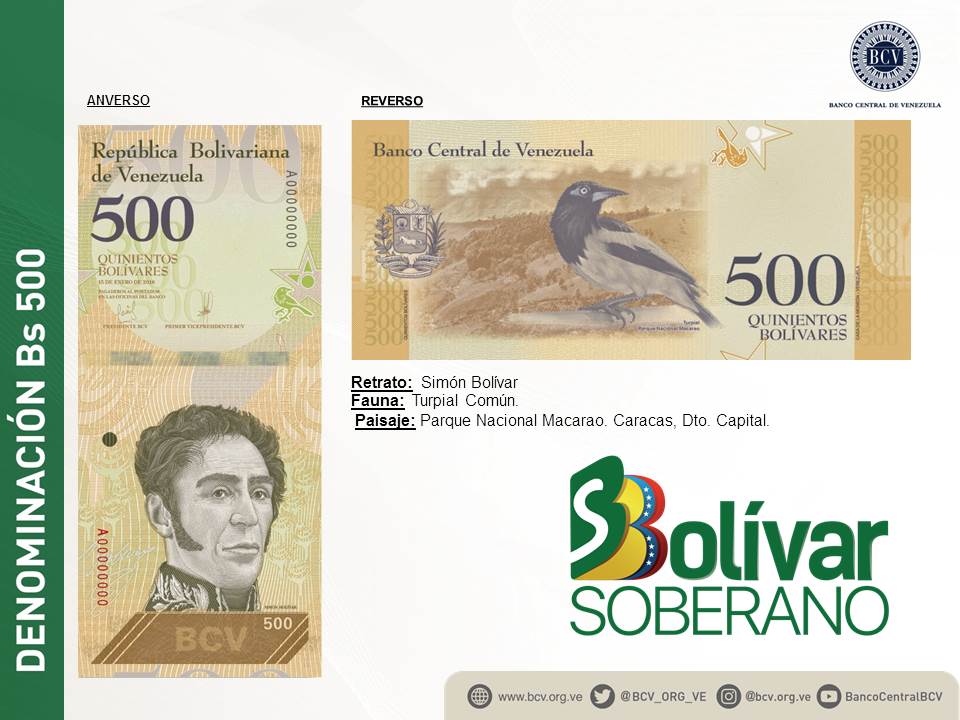 Estos son los billetes que comenzarán a circular el 20 de agosto