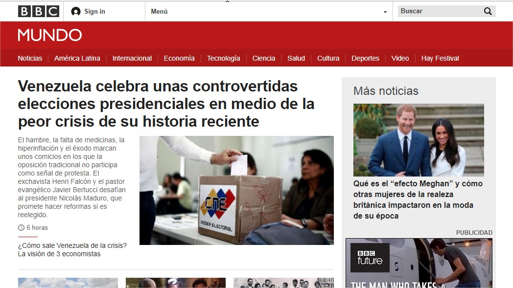 Así reseñan los medios internacionales las elecciones presidenciales