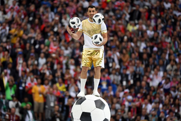 FOTOS | Una austera ceremonia abrió el Mundial Rusia 2018