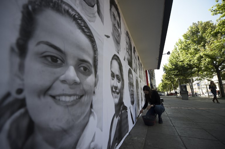 Colombia honra a los migrantes venezolanos con fotos de esperanza