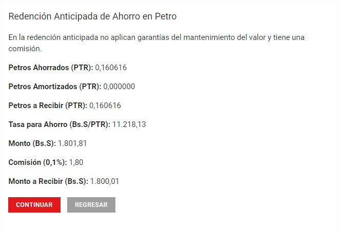 Así se convierte el aguinaldo de petros a bolívares en la plataforma patria