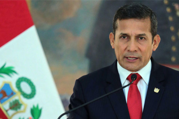 Fiscalía peruana solicita prisión preventiva para expresidente Humala y su esposa