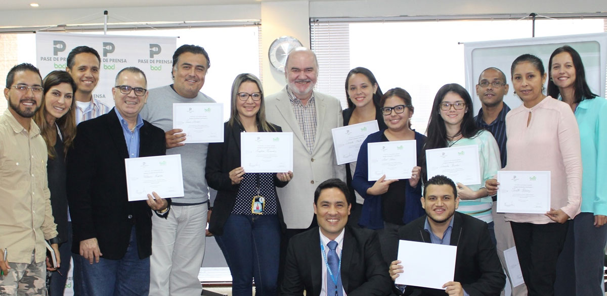 Pase de Prensa BOD celebr&oacute; primer aniversario con talleres en Caracas y Maracaibo