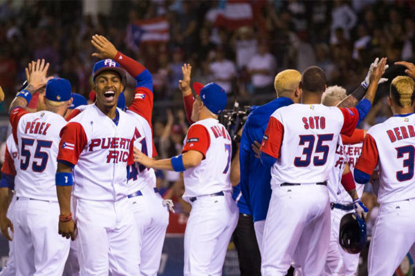 Puerto Rico derrotó a Venezuela y mantuvo invicto en Clásico Mundial de Béisbol