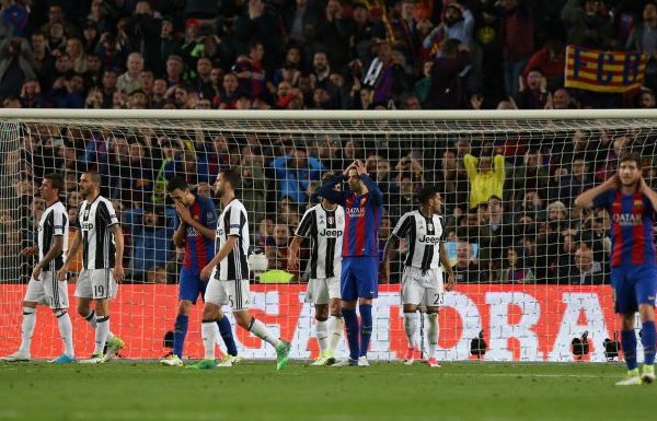 El Barcelona se despide de la Champions ante la Juventus