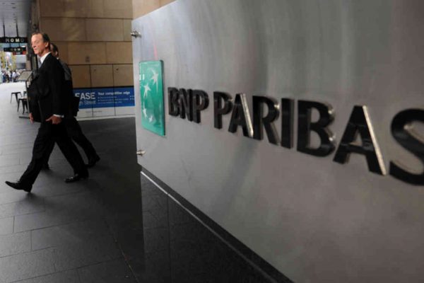 BNP Paribas ganó US$4.222 millones en el primer semestre, 18,4% menos que en 2019