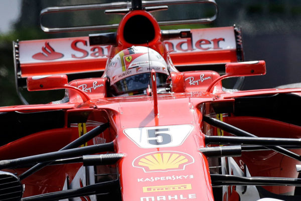 Kimi Raikkonen logró la pole en el GP de Italia