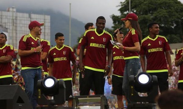 Vinotinto sub 20 fue homenajeada en el Estadio Olímpico de la UCV