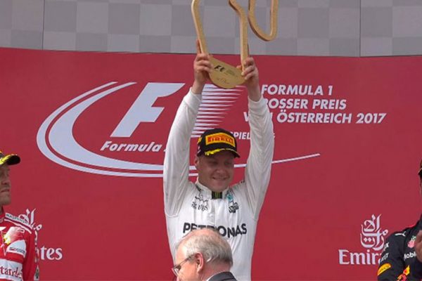 Valtteri Bottas ganó el Gran Premio de Austria de Fórmula 1