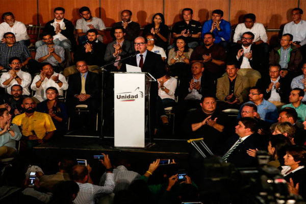 MUD: medida para Leopoldo López es el resultado de la insistente presión de calle