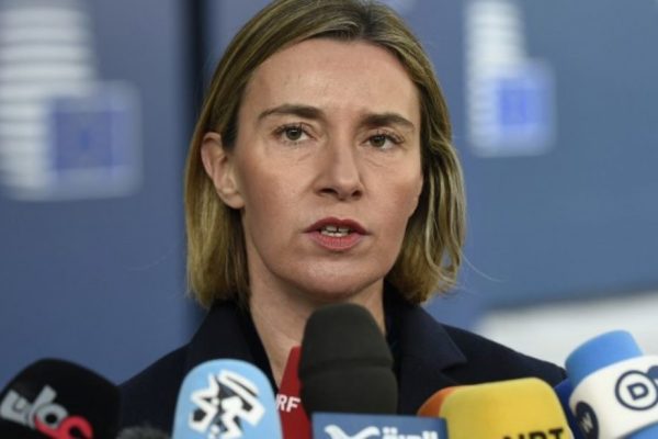 Mogherini urge a Arreaza a respetar DDHH y pluralidad de opiniones