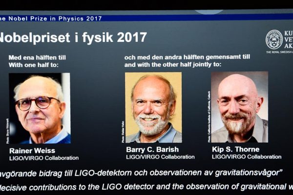 Nobel de Física para descubridores de las ondas gravitacionales
