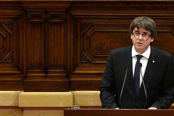 Puigdemont pidió un frente independentista en las elecciones catalanas