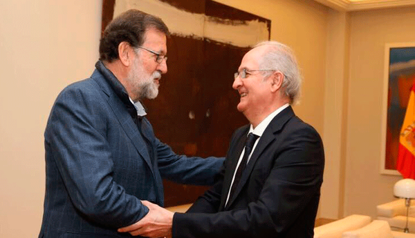 Así fue reunión entre el presidente de España y Antonio Ledezma