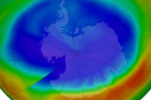 El agujero de la capa de ozono es el más pequeño desde 1988