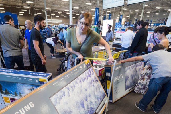 El «Black Friday» crece en EE.UU a pesar de los temores a una recesión