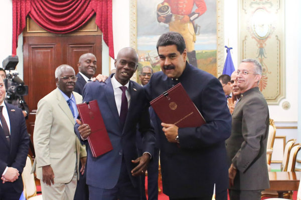 Venezuela y Haití firman convenios agrícolas y energéticos