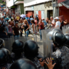 Continúan las protestas por falta de comida, gas y agua