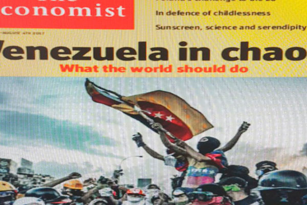 Las publicaciones donde Venezuela fue portada en 2017