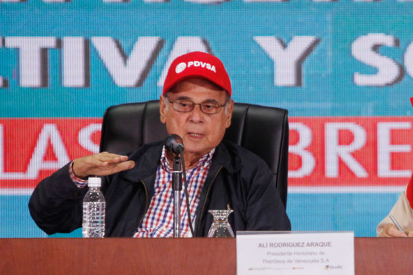 Rodríguez Araque: Principal tarea de Pdvsa es aumentar la producción