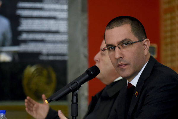 Estados Unidos sanciona al canciller venezolano Jorge Arreaza