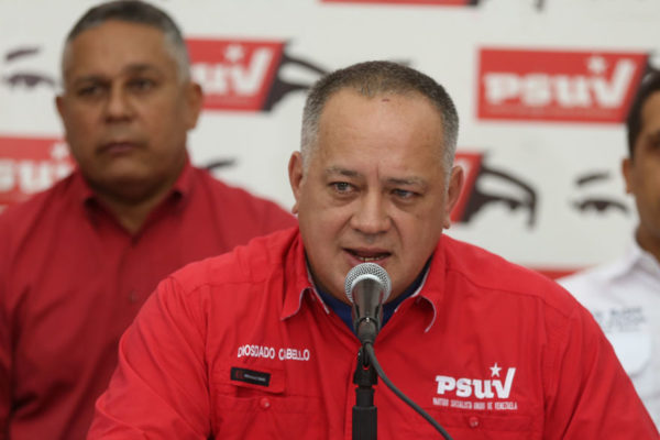 Cabello: Todavía no hay ningún proyecto de Constitución