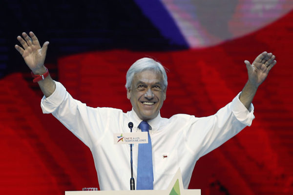 Sabastián Piñera nuevo presidente de Chile