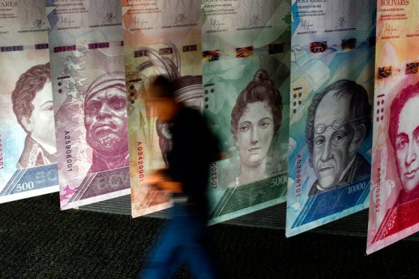 Así se distribuye el actual cono monetario venezolano