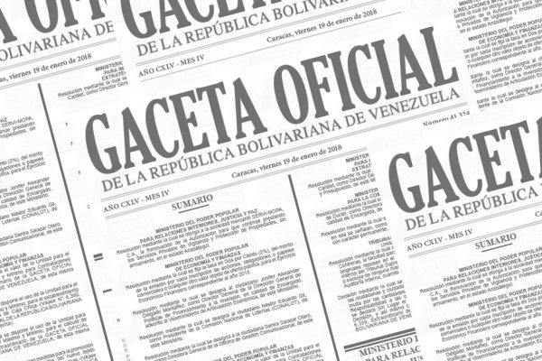 Publican en Gaceta Oficial feriado para sector público y privado del 15 al 17 de abril
