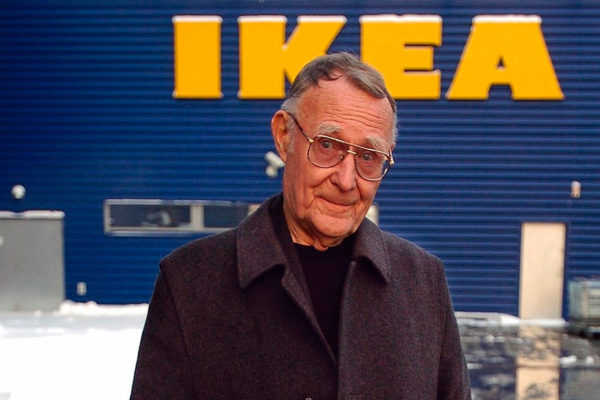 El fundador de Ikea, Ingvar Kamprad, falleció a los 91 años