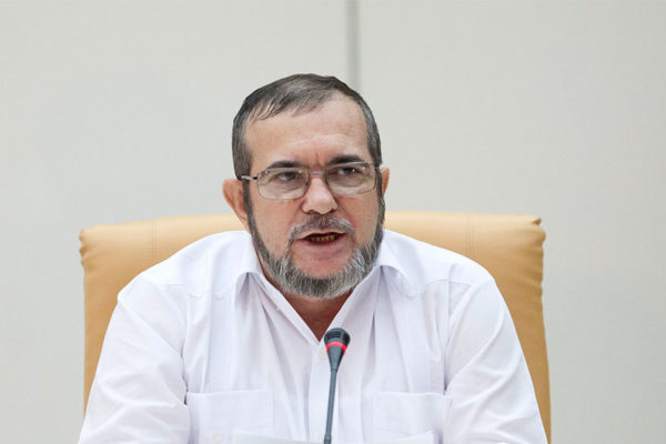 «Timochenko» de FARC lanzó candidatura a la presidencia de Colombia