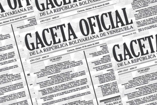 La reforma tributaria express de la ANC ya está en Gaceta Oficial (con anexo)