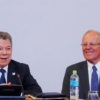 Santos y Kuczynski hablarán sobre Venezuela en gabinete binacional