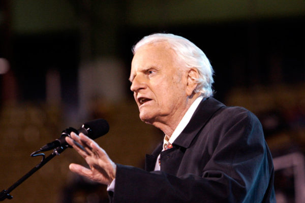 Murió Billy Graham, el pastor de los presidentes de EEUU