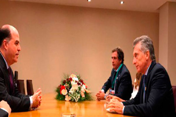 Julio Borges se reunió con Macri para hablar sobre Venezuela
