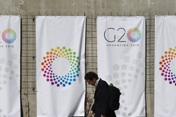G20 concluye con llamado al diálogo por tensiones comerciales