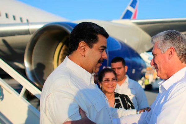 Maduro visita Cuba y se reúne con el nuevo mandatario de la isla