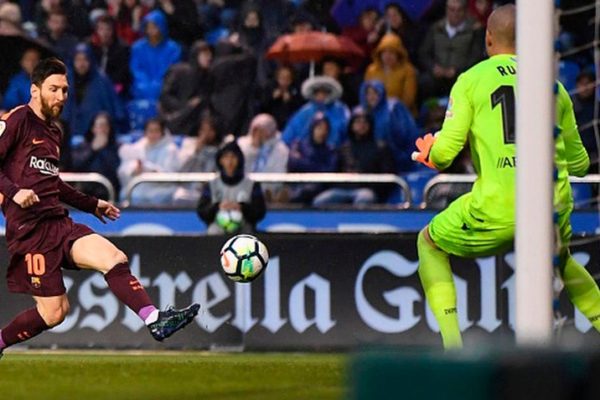 Barcelona se consagra campeón de la liga española al vencer a Deportivo La Coruña