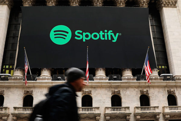 Spotify debuta en Wall Street con capitalización de $29.500 millones