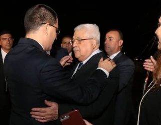 Presidente de Palestina arribó a Venezuela