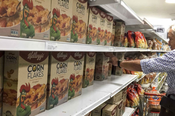 Kellogg: Demandaremos al gobierno si usa nuestras marcas sin permiso