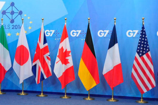 El G7 ve inaceptable pagar en rublos a Rusia el gas y otras energías