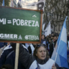Argentina vivió jornada de protestas en reclamo de alza salarial