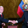 Pence espera que Ecuador haga más para enfrentar colapso venezolano