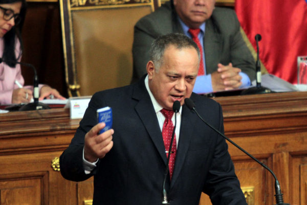 Diosdado Cabello es el nuevo presidente de la ANC